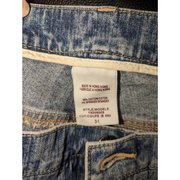 Vintage Y2K Guess jeans Low Rise Flares Embroidered Front Pockets Size 31 Womens - Picture 8 of 10